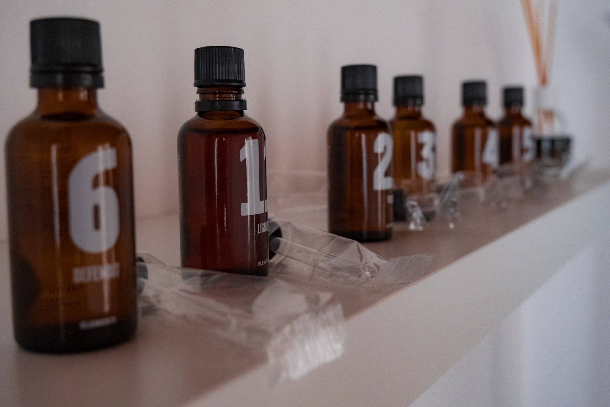 Oli essenziali professionali per massaggi olistici e ayurvedici